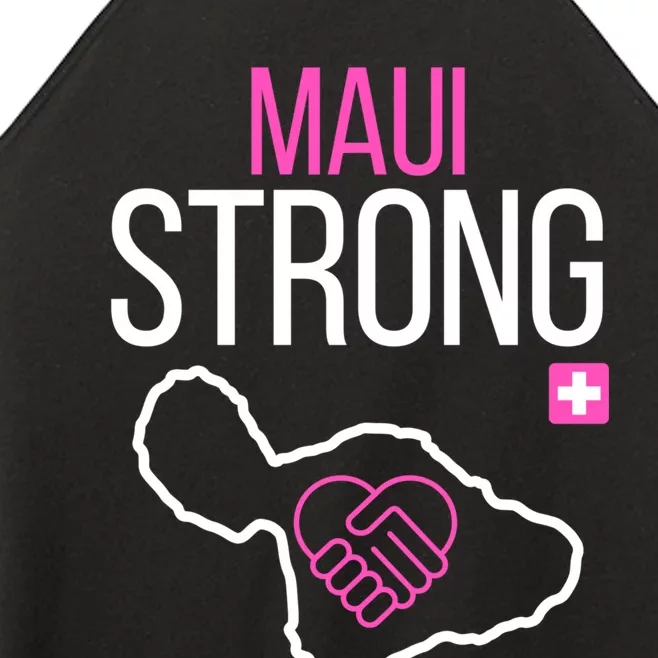 Pray For Maui Hawaii Strong Women’s Perfect Tri Rocker Tank