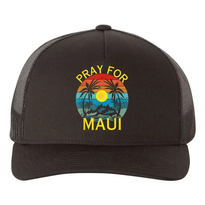 Pray For Maui Hawaii Strong Yupoong Adult 5-Panel Trucker Hat