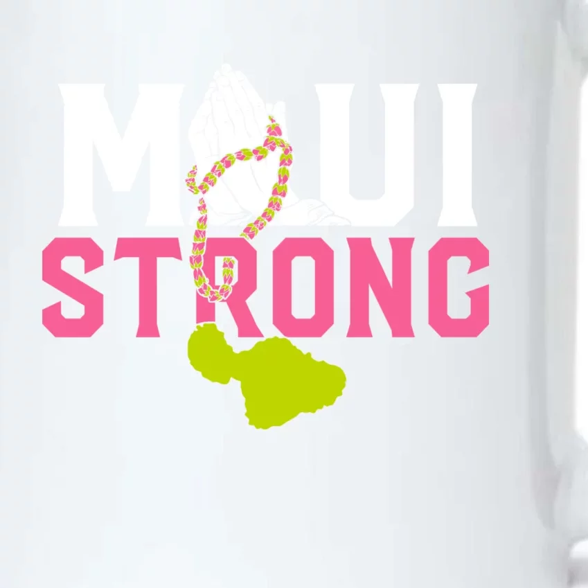 Pray For Maui Hawaii Strong Black Color Changing Mug