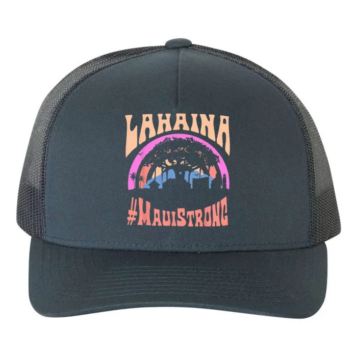 Pray For Maui Hawaii Strong Tee Apparel Matching Family Yupoong Adult 5-Panel Trucker Hat