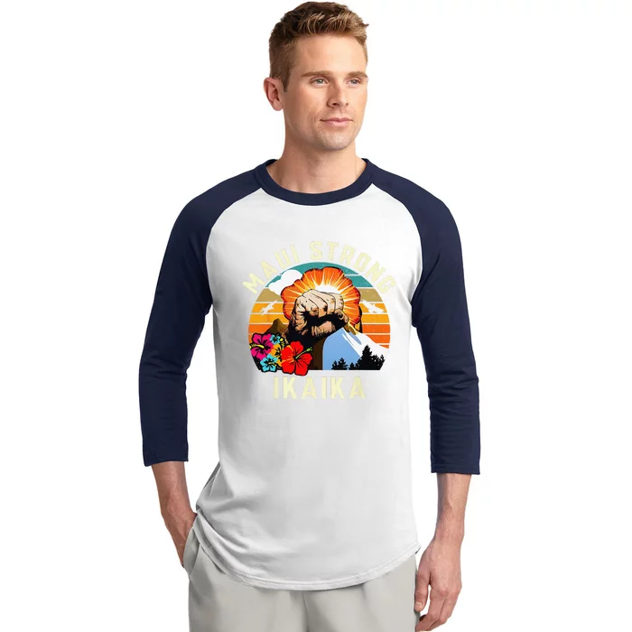 Pray For Maui Hawaii Strong Tee Apparel Matching Family Baseball Sleeve Shirt