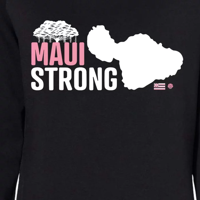 Pray For Maui Hawaii Strong Womens California Wash Sweatshirt