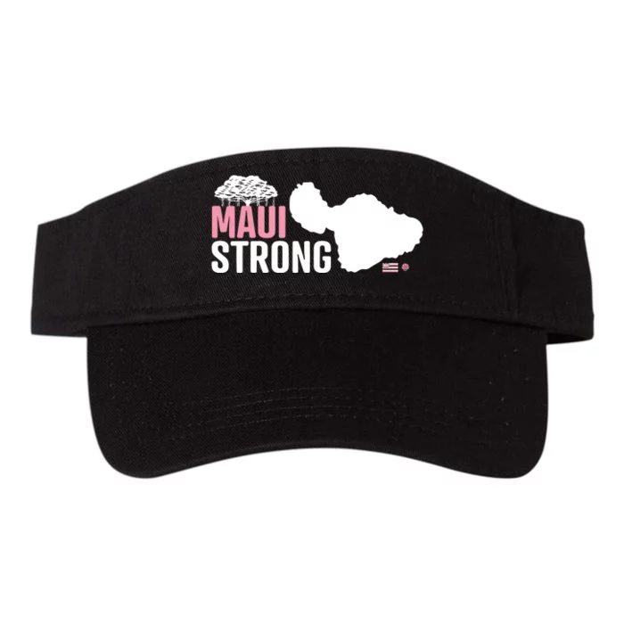 Pray For Maui Hawaii Strong Valucap Bio-Washed Visor