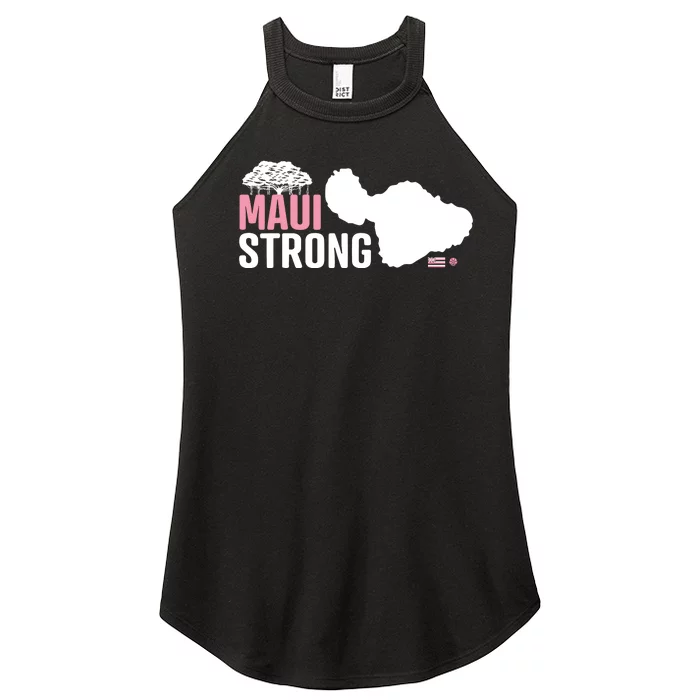 Pray For Maui Hawaii Strong Women’s Perfect Tri Rocker Tank