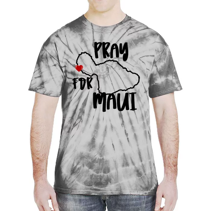 Pray For Maui Hawaii Strong Tie-Dye T-Shirt