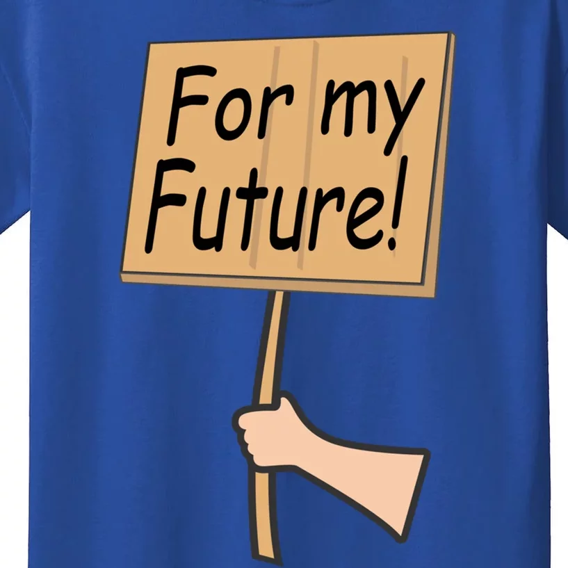 Pregnancy For My Future Climate Change Activist Gift Kids T-Shirt