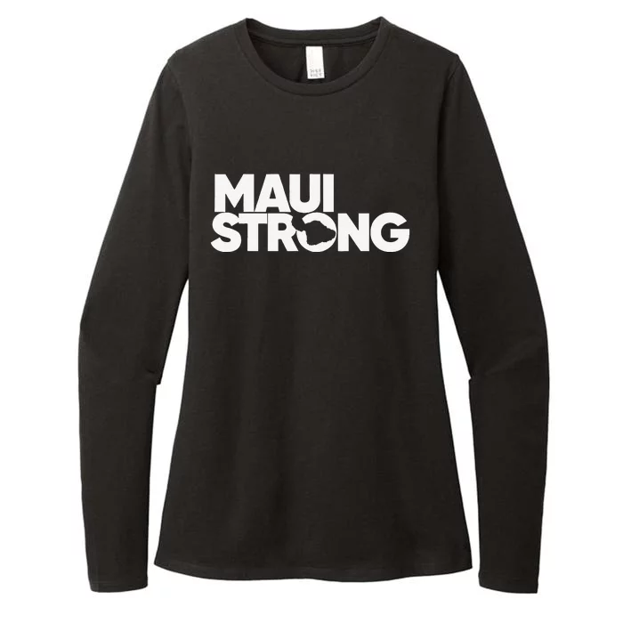 Pray For Maui Hawaii StrongCute Love Womens CVC Long Sleeve Shirt