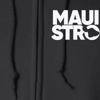 Pray For Maui Hawaii StrongCute Love Full Zip Hoodie