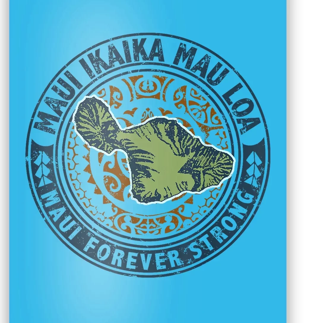 Pray For Maui Hawaii Strong Poster