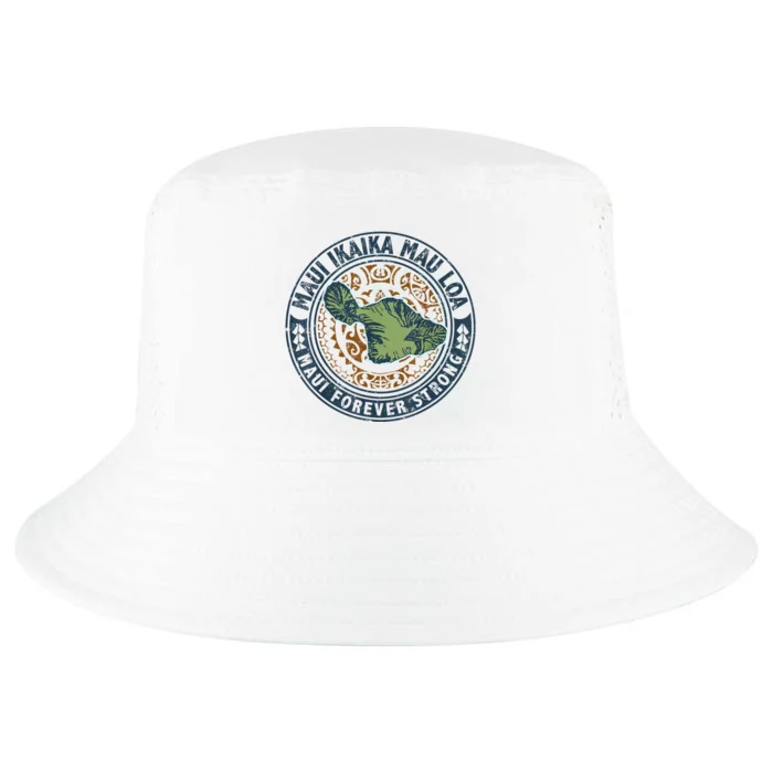 Pray For Maui Hawaii Strong Cool Comfort Performance Bucket Hat