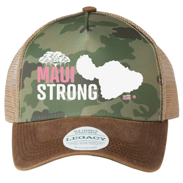 Pray For Maui Hawaii StrongFunny Love Legacy Tie Dye Trucker Hat