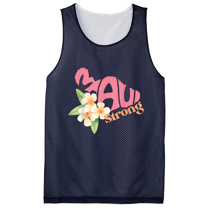 Pray For Maui Hawaii Strong Mesh Reversible Basketball Jersey Tank