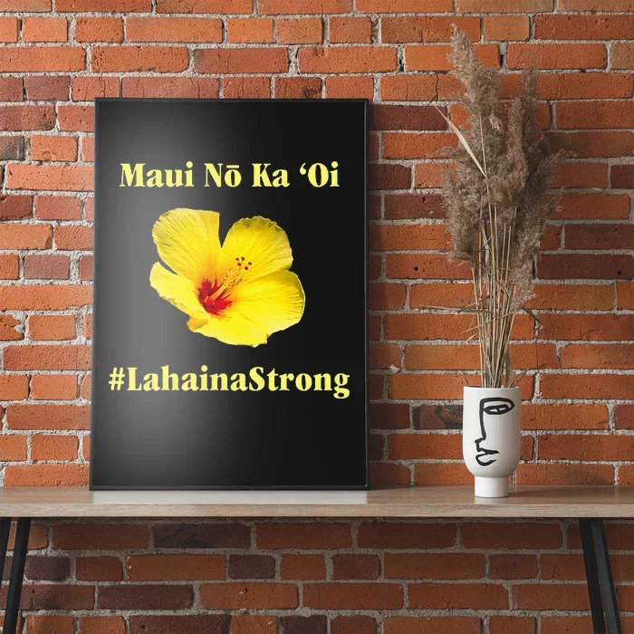 Pray For Maui Hawaii Strong Maui Lahaina Hawaiian Islands Poster