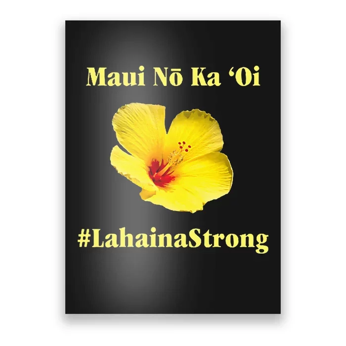 Pray For Maui Hawaii Strong Maui Lahaina Hawaiian Islands Poster