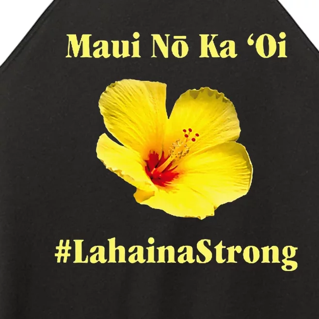 Pray For Maui Hawaii Strong Maui Lahaina Hawaiian Islands Women’s Perfect Tri Rocker Tank