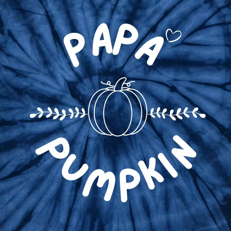 Pumpkin Family Mama Pumpkin Papa Pumpkin Little Pumpkin Thanksgiving Family Tie-Dye T-Shirt