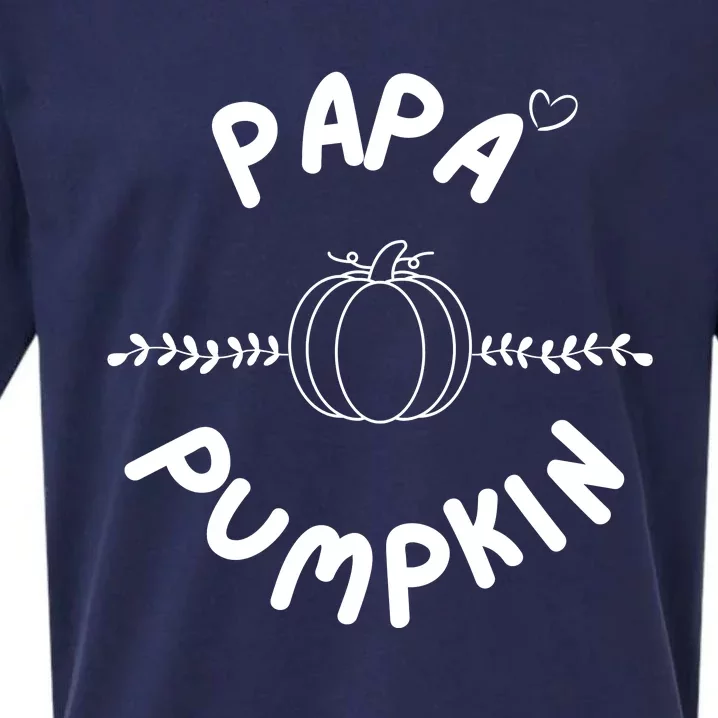 Pumpkin Family Mama Pumpkin Papa Pumpkin Little Pumpkin Thanksgiving Family Sueded Cloud Jersey T-Shirt