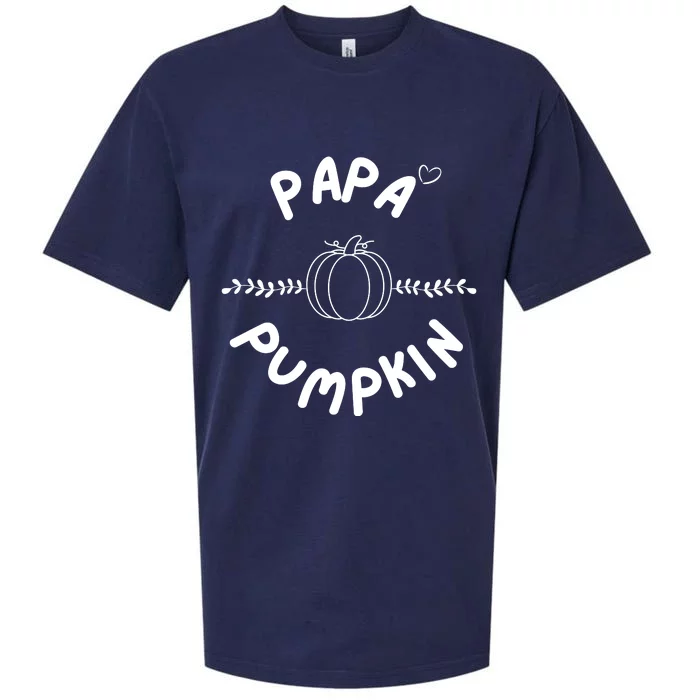 Pumpkin Family Mama Pumpkin Papa Pumpkin Little Pumpkin Thanksgiving Family Sueded Cloud Jersey T-Shirt