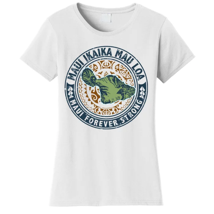 Pray For Maui Hawaii Strong Women's T-Shirt