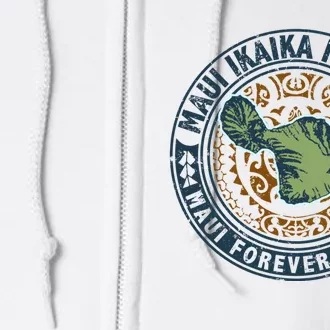 Pray For Maui Hawaii Strong Full Zip Hoodie