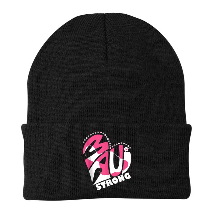 Pray For Maui Hawaii Strong Knit Cap Winter Beanie