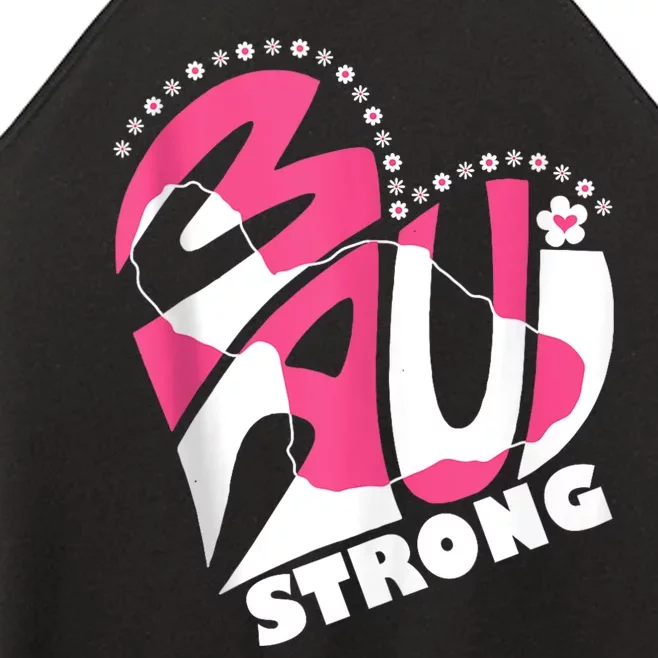 Pray For Maui Hawaii Strong Women’s Perfect Tri Rocker Tank