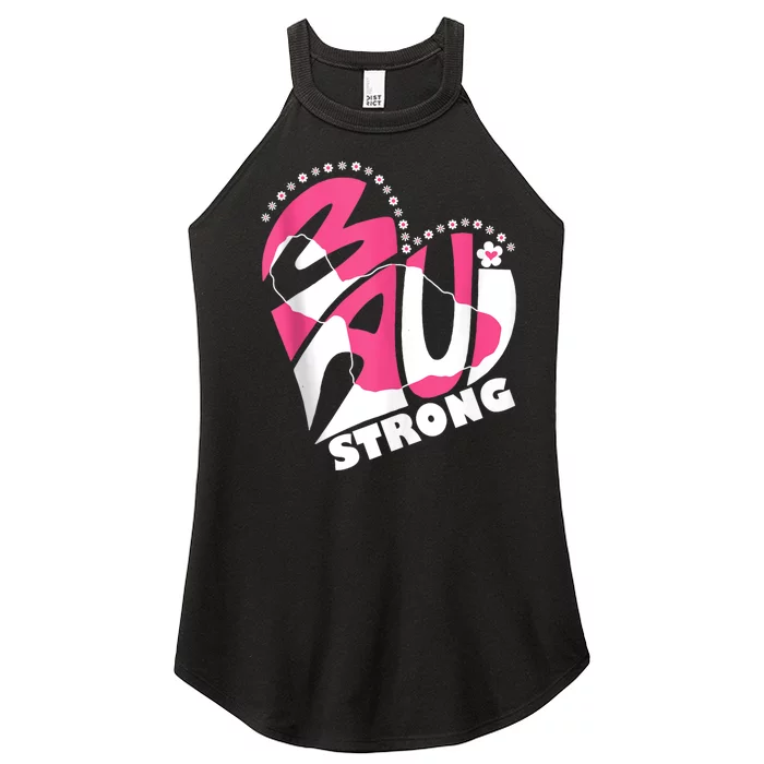 Pray For Maui Hawaii Strong Women’s Perfect Tri Rocker Tank