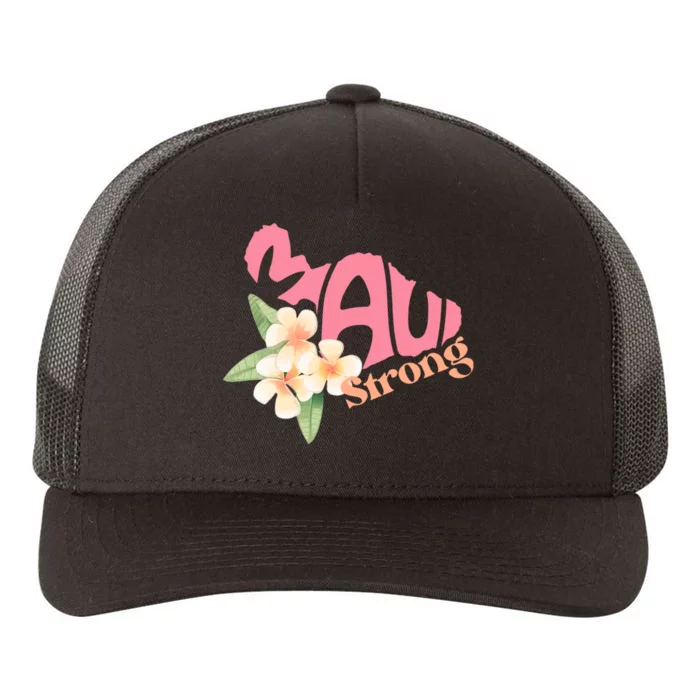 Pray For Maui Hawaii Strong Yupoong Adult 5-Panel Trucker Hat