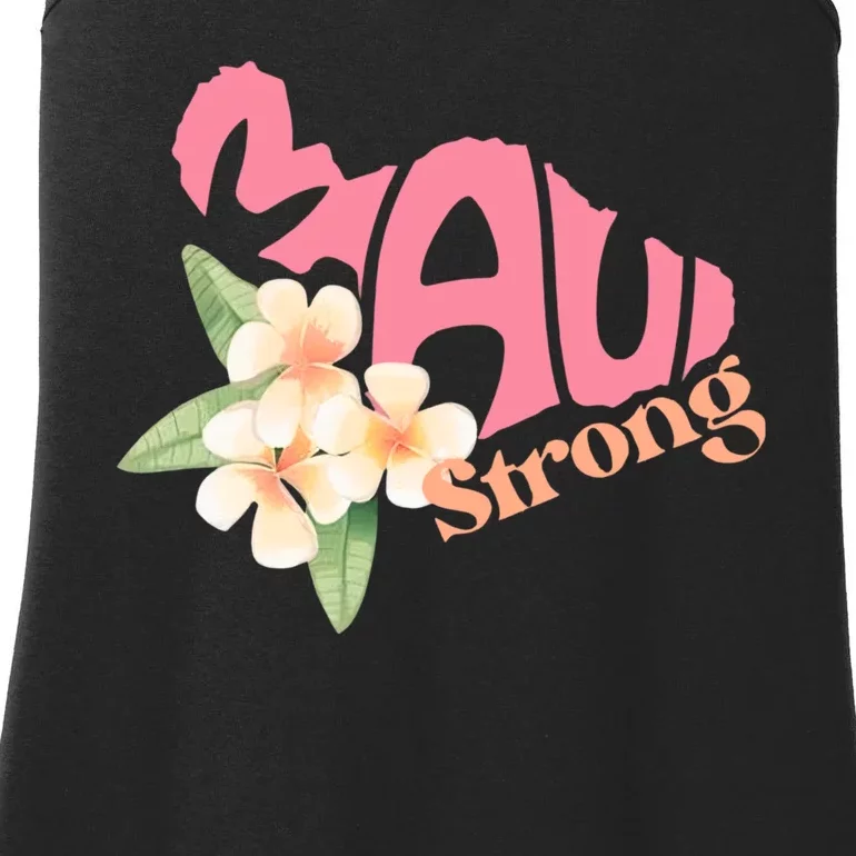 Pray For Maui Hawaii Strong Ladies Essential Tank