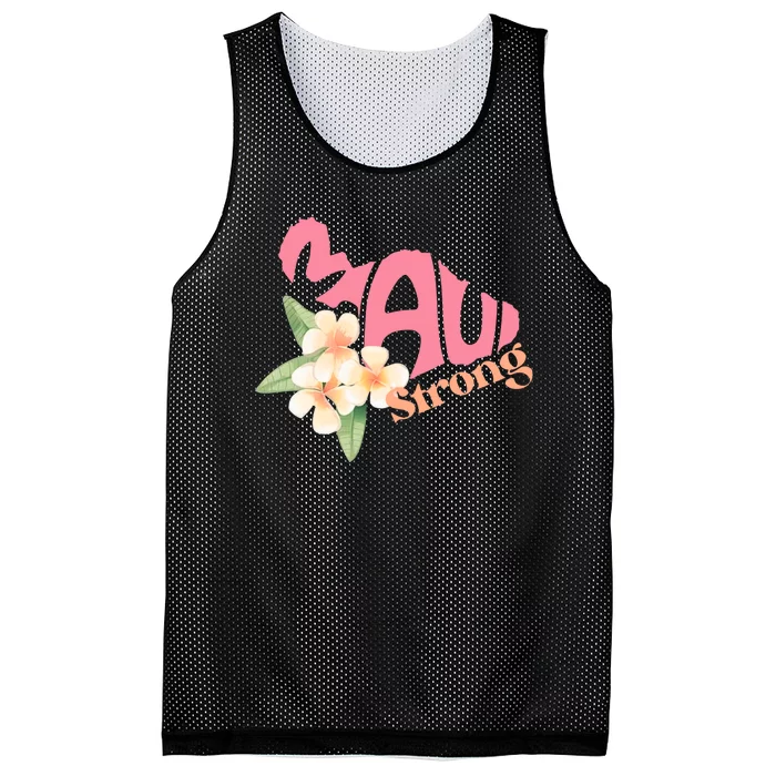 Pray For Maui Hawaii Strong Mesh Reversible Basketball Jersey Tank