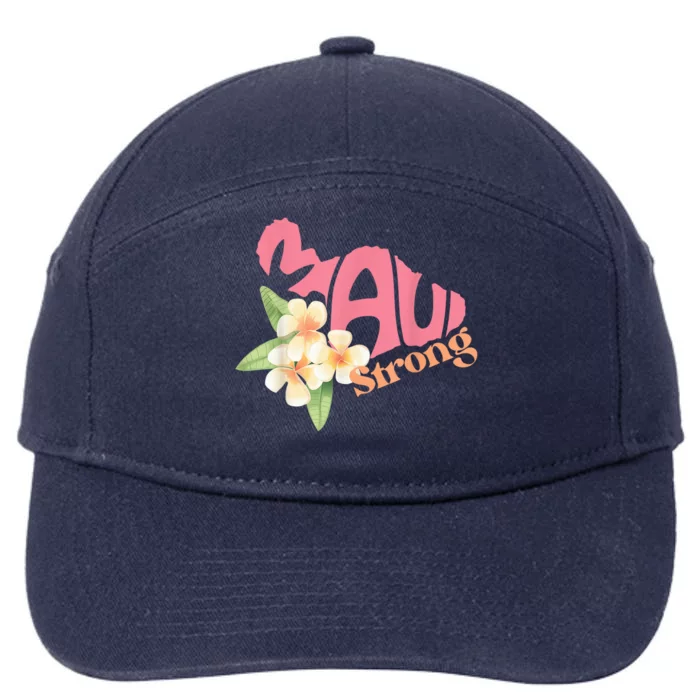 Pray for Maui Hawaii Strong 7-Panel Snapback Hat