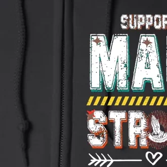 Pray For Maui Hawaii Strong Full Zip Hoodie