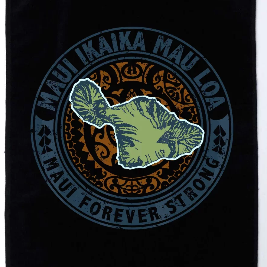 Pray For Maui Hawaii Strong Platinum Collection Golf Towel