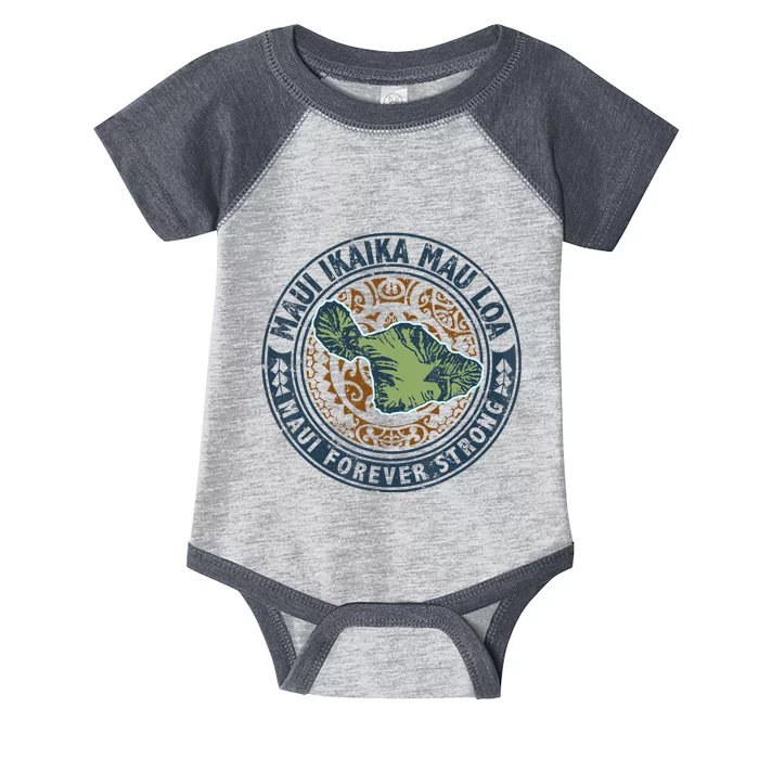 Pray For Maui Hawaii Strong Infant Baby Jersey Bodysuit