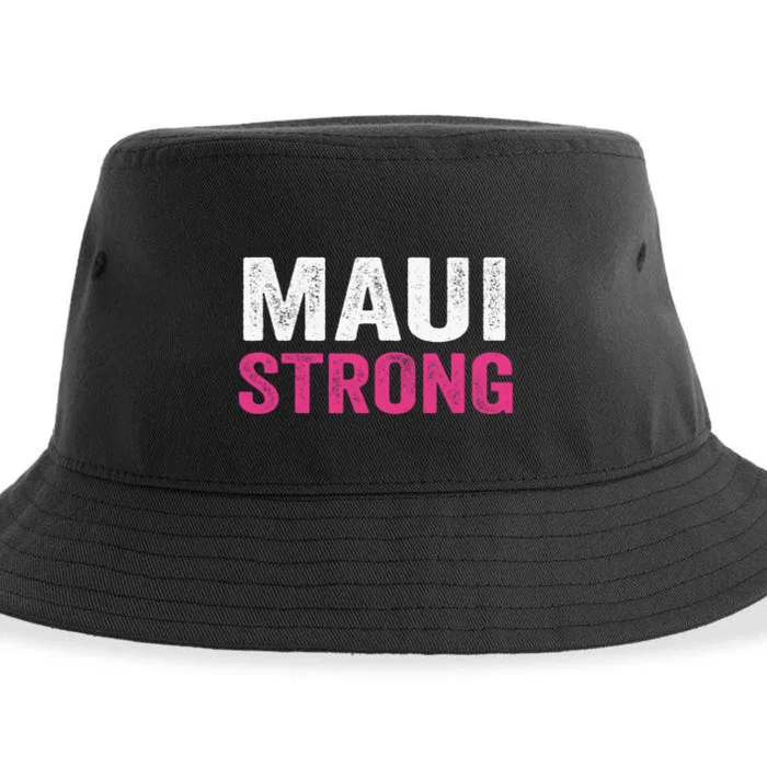 Pray For Maui Hawaii Strong Maui Lahaina Hawaiian Islands Maui Fire Relief Sustainable Bucket Hat