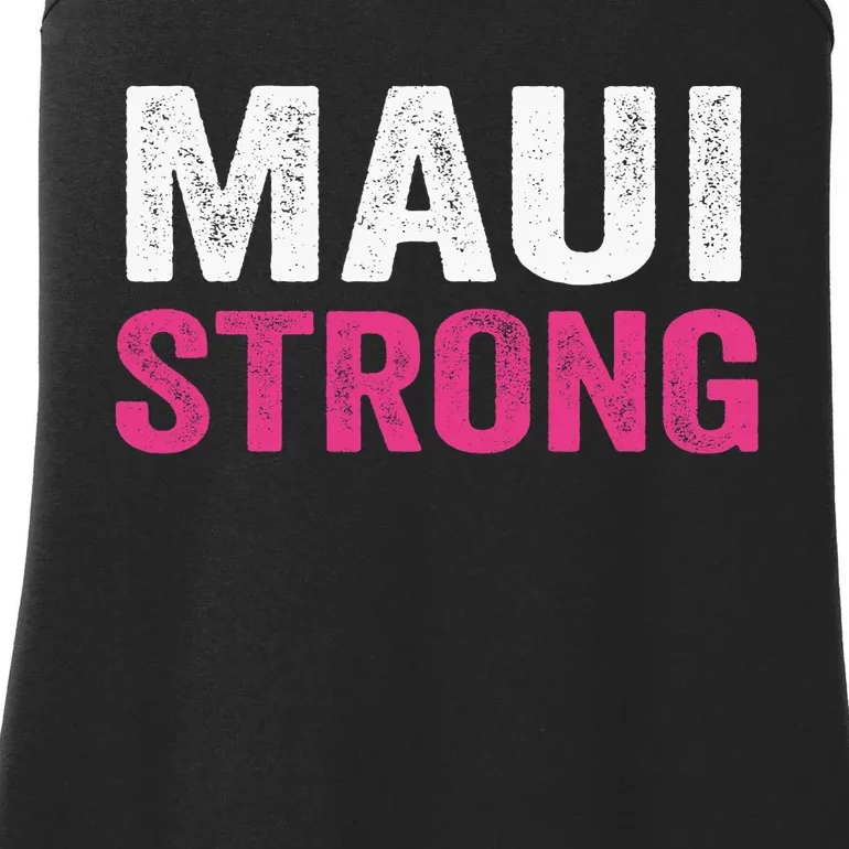 Pray For Maui Hawaii Strong Maui Lahaina Hawaiian Islands Maui Fire Relief Ladies Essential Tank