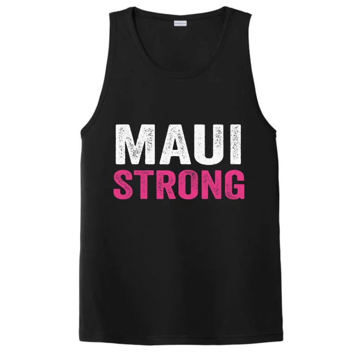 Pray For Maui Hawaii Strong Maui Lahaina Hawaiian Islands Maui Fire Relief Performance Tank