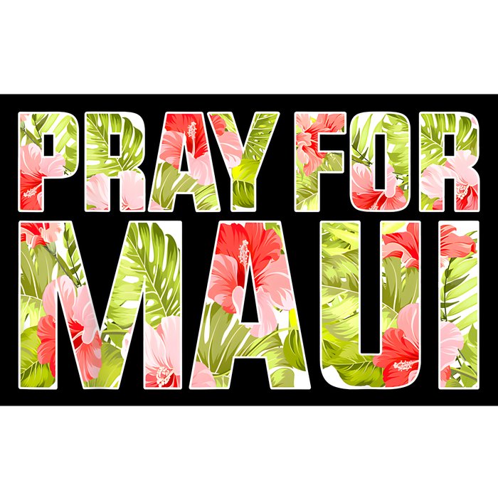 Pray For Maui Hawaii Strong Bumper Sticker