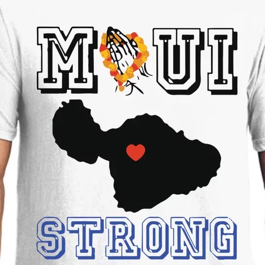 Pray For Maui Strong Hawaii Strong Save Maui Hawaii Pajama Set