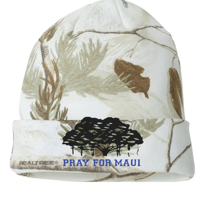 Pray For Maui Strong Hawaii Strong Save Maui Hawaii Kati - 12in Camo Beanie