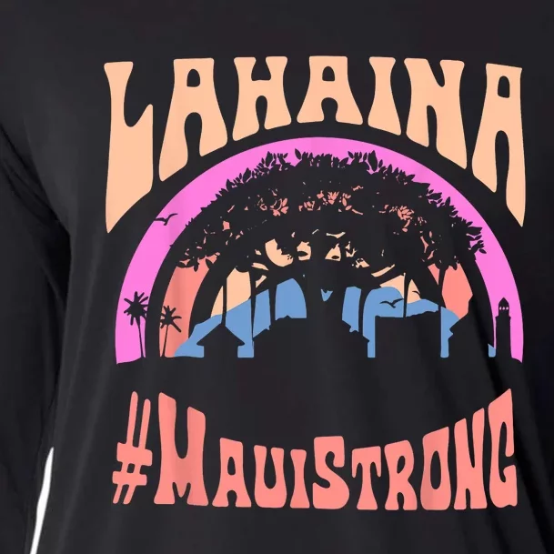 Pray For Maui Hawaii Strong Tee Apparel Matching Family Cooling Performance Long Sleeve Crew