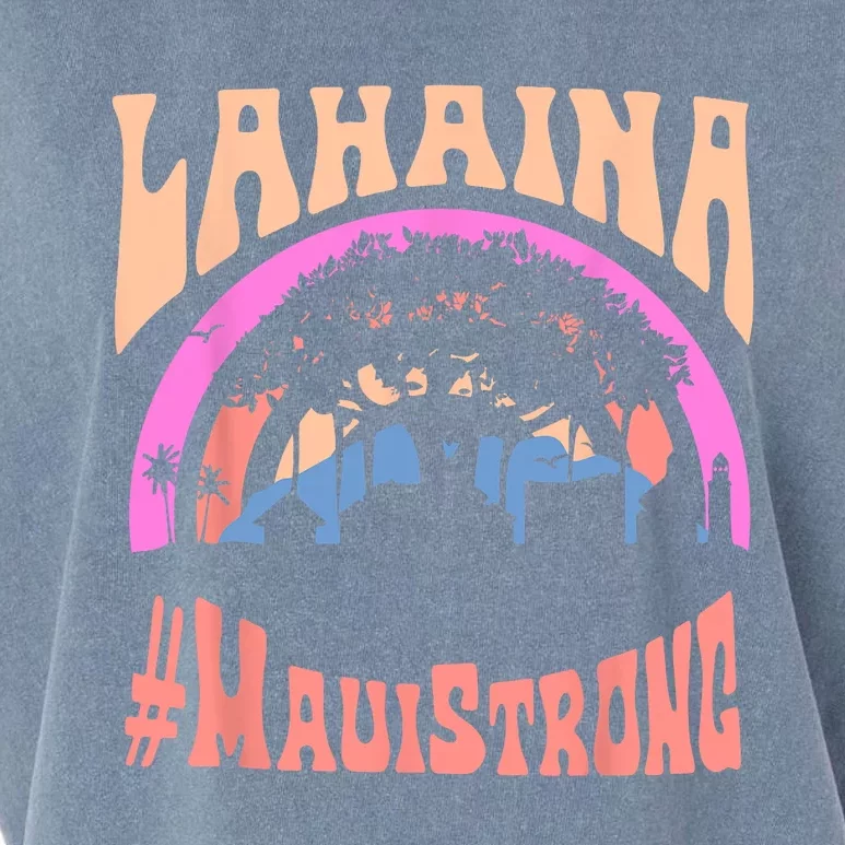 Pray For Maui Hawaii Strong Tee Apparel Matching Family Garment-Dyed Women's Muscle Tee