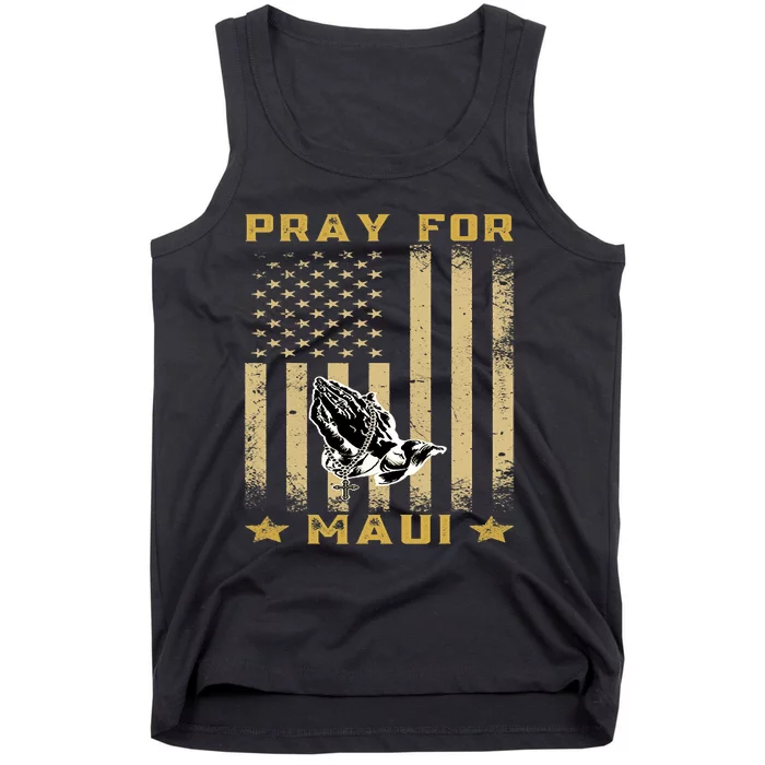 Pray For Maui Hawaii Strong We Stay With Maui Tank Top