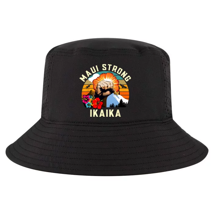 Pray For Maui Hawaii Strong Tee Apparel Matching Family Cool Comfort Performance Bucket Hat