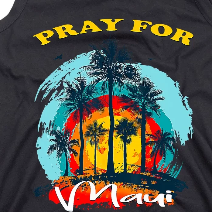 Pray For Maui Hawaii Strong Tank Top