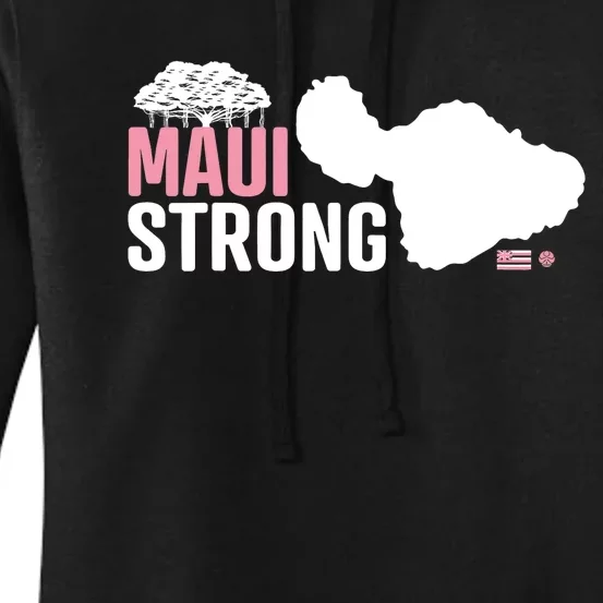 Pray For Maui Hawaii Strong Lahaina Strong Women's Pullover Hoodie