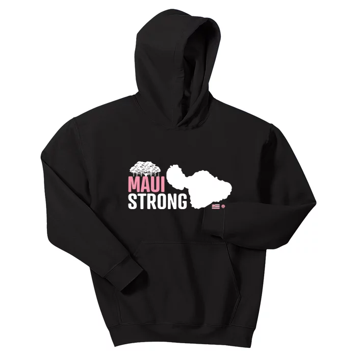 Pray For Maui Hawaii Strong Lahaina Strong Kids Hoodie