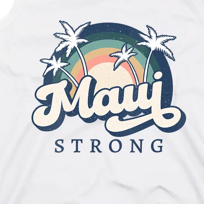 Pray For Maui Hawaii Strong Support Hawaii Tank Top