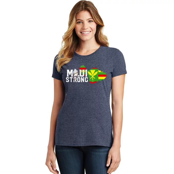 Pray for Maui Hawaii Strong Women's T-Shirt