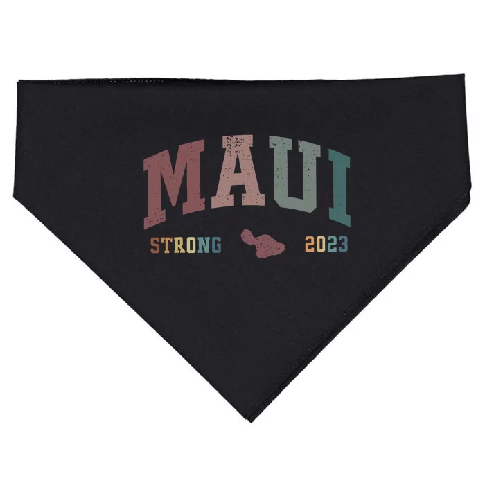 Pray For Maui Hawaii Strong Lahaina Fires Donate USA-Made Doggie Bandana